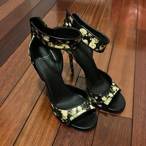 Givenchy Floral Sandal Heels 6.5